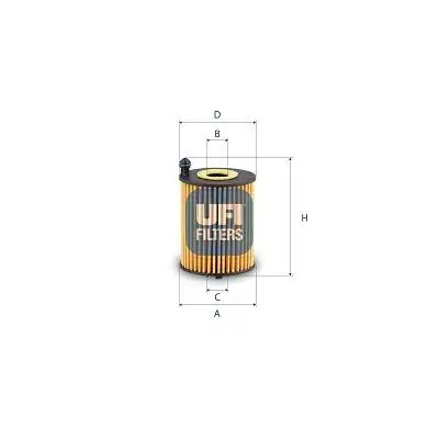 UFI 25-253-00 | Yağ Filtresi Audi A4 A5 Q5 A6 A7 16 19 35 40tdi Dtpa Dtpb