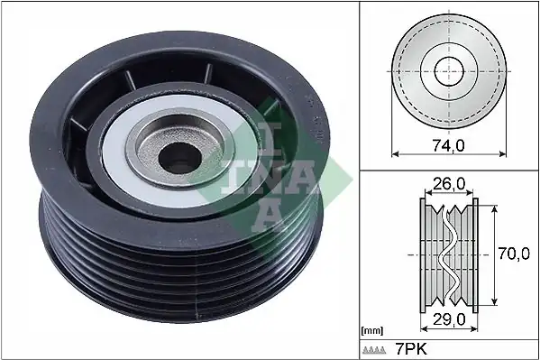 İna 532084010 Gergi Kasnağı Mitsubishi Pajero II III IV