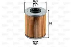 VALEO 587902 | Yakıt Filtresi Opel Astra G/H Vectra B/C Combo C Y17DT X20DTH