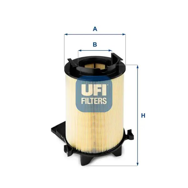 Ufi Filtre 27 401 00 Hava Filtresi Caddy III Passat Golf V Jetta III Touran Tiguan Leon Octavia Altea 1 4tsi 1 6 2 0fsi