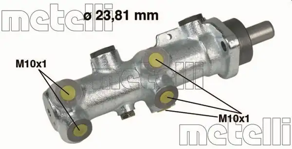 METELLİ 05-0240 | Ana Merkez Abssız 14q Fiat Ducato 2 8 TDI Citroen Jumper Peugeot Boxer