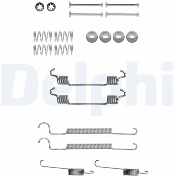 DELPHI LY1359 | Fren Pabuç Montaj Takımı Arka Fren Balata Tamir Takımı Trw Tip Rezzo