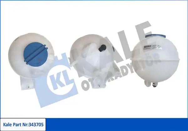 KALE 343705 | Radyatör Yedek Su Deposu VW Crafter Mercedes Sprinter W906 06 16 Sensörlü Kapaklı