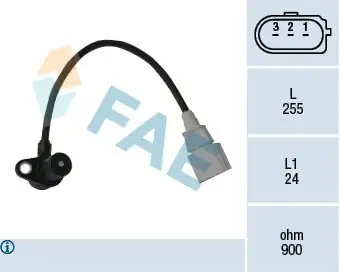 FAE 79050 | Krank Mili Sinyal Sensörü A3 Golf V Jetta Passat Touran Touareg Leon Octavia 03 15