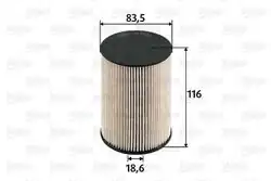 VALEO 587919 | Mazot Filtresi Golf V 03-Jetta III 05-Caddy III 04-Touran 03-/ A3 / Octavia 04-1.9 TDI 2.0 TDI