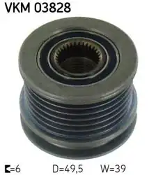 SKF VKM03828 | Alternatör Kasnağı (Mercedes Om611 612 613-Om646 647 648-Om651 / Sprinter-Vito-Viano