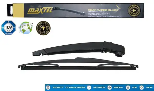 MAXTEL 12604327 | Arka Silecek Kollu Clio III 350mm 05 15