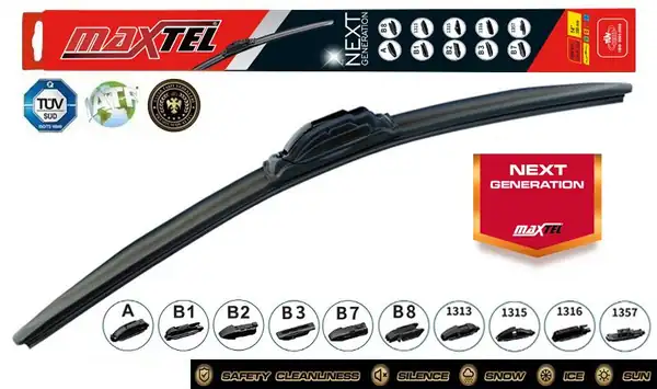 MAXTEL 12401514 | Muz Tip Silgi 10 Aparat Yeni Nesil 350 mm 1997634
