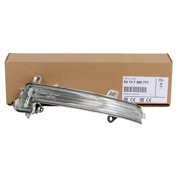 BMW 63137280771-1 | Serisi F20 Kasa Sol Ayna Sinyali Orijinal F 20 30 E 84 Sol Beyaz