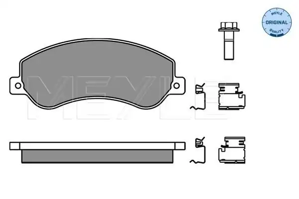 MEYLE 0252448419 | W Fren Balatası VW Amarok Ön