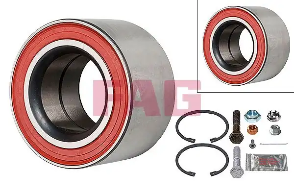 FAG 713610140 | Tekerlek Rulmanı Takımı Emniyet Segmanlari Somunlar Ve Civatalar Ile Caddy 83 92 Golf İ 75 84 Jetta