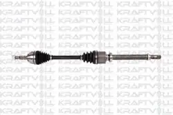 KRAFTVOLL 01010019 | Aks Ön Sağ Komple Logan Mcv Clio III Modus 1.5 DCI Dıs Freze 23-Ic Freze 26-Uzunluk 897mm 05--