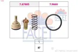 FACET 7.8788 | Termostat Kütüğü Komple Clra Jetta 11  18 Polo 10  Ibiza 13  15 Fabia 09  14 Rapid 13  1.6Tsı