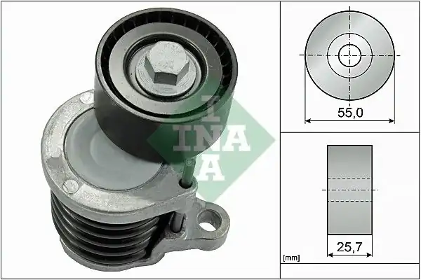İna 534059110 Kayış Gergi Rulmanı Kütüklü X253 15 19 W205 14 18 S205 14 18 C253 16 19 R172 12 W222 14 17