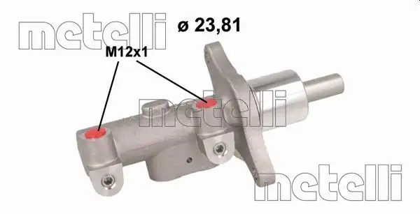 METELLİ 05-1137 | Fren Ana Merkez 23 81mm Citroen C5 III 08