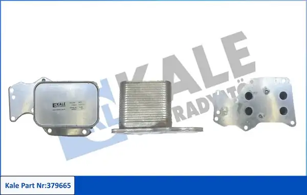 Kale Radyatör 379665 Motor Yağ Soğutucu Bmw B38 B46 B48 F20 F22 F30 F32 F34 F36 G20 G30 G11 G12 G01 G02