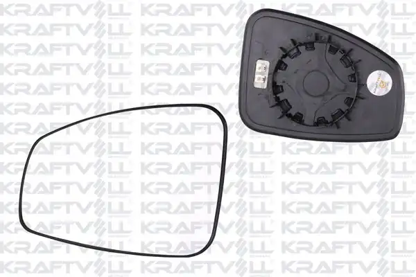 KRAFTVOLL 09080119 | Dış Dikiz Ayna Camı Elektrikli Isıtmalı Convex Camli Sol Megane III Latitüde 09