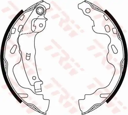 TRW GS8480 | Arka Fren Balatası Pabuç Toyota Yaris Verso Suzuki Swift Splash Citroen C1 Peugeot 107 108 03 14