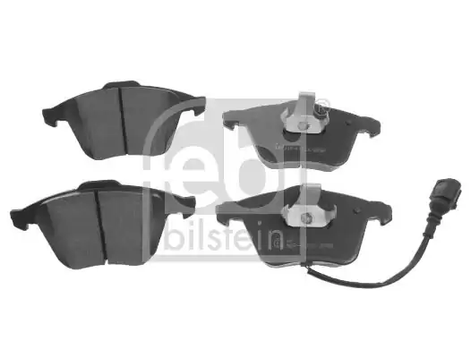 FEBI 16538 | Ön Fren Balatası Büyük Segman VW Golf 06 09 Passat 06 11 Audi A3 04 13 Seat Leon 06 10