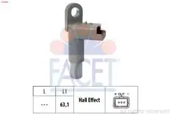 FACET 9.0463 | Eksantrik Mil Sensörü C1 C2 C3 Xsara Nemo 107 206 307 207 1007 Bipper 1.4 HDI