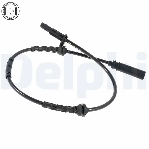 DELPHI SS21266-12B1 | ABS Sensörü Bmw F39 F45 F48 Arka 14