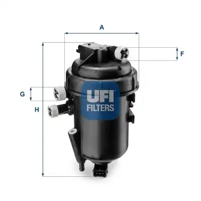 UFI 55-112-00 | Mazot Filtresi Fiat Doblo 1 3 Mjt JTD 16v 04 06 Albea Punto Ducato Boxer Jumper