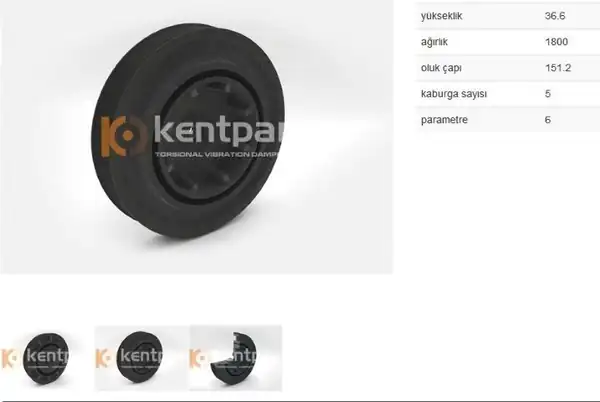 KENTPAR 179 | Krank Kasnağı Movano Laguna Traffic 1 9 Dtı dCi 01 F9q 700 Klimalı 5 Kanal