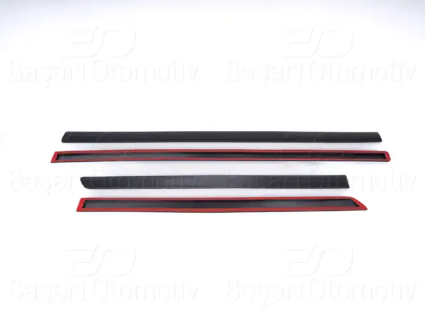 WISCO 1236257-00 | Kapı Çıtası Set 4 Parça Skoda Octavia 2 04 08