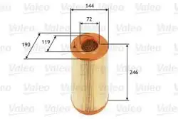 VALEO 585669 | Hava Filtresi Alfa Romeo 159 2006-
