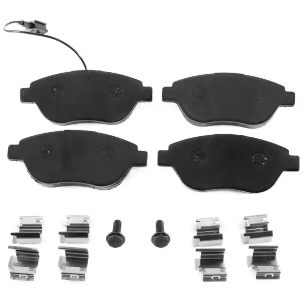 FROW FREN 1901101006 | Fren Balatası Ön 137 mm Tek Fişli Civatalı Sekmanlı Fiat Linea Stilo Punto Doblo 1 3 JTD 08 1 Fişli 1915693