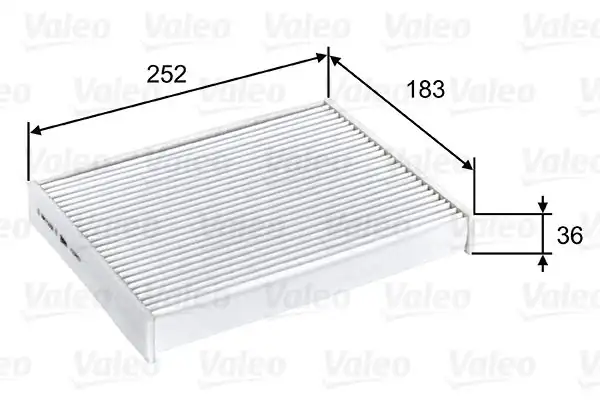 Valeo 715803 Kabin Filtresi Dacia Dokker Lodgy 1 6 16v 1 5 dCi 12