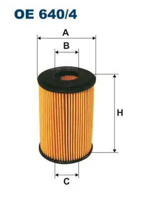 FILTRON OE6404 | Yağ Filtresi 52x22x78 Mercedes A Serisi W168 A 140 97 M 166940