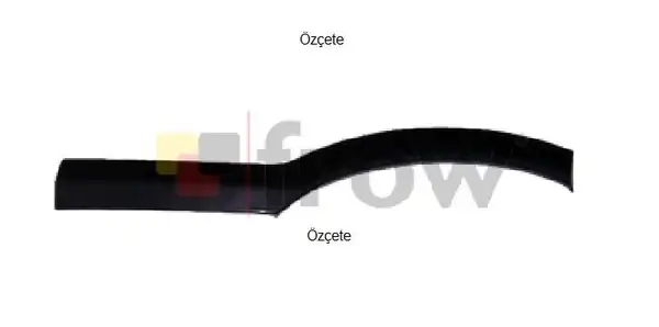 FROW KAROSERI 3691620002 | Arka Çamurluk Agzi Çıtası Sol Zafira A 98
