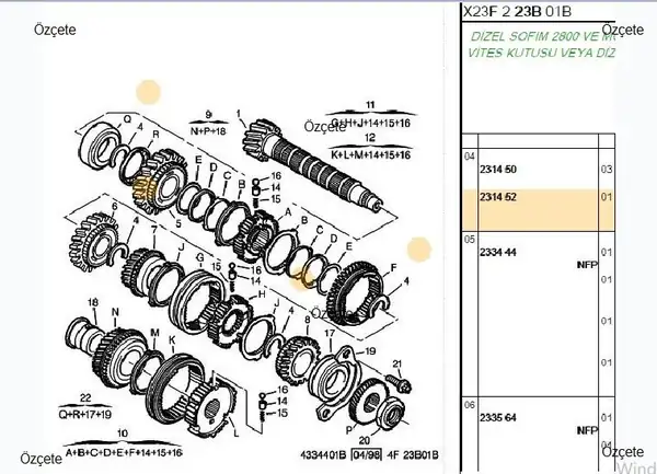 BİTAPART BPE260105 | Yarım Rondela 3424 458 2 Lik 207 208 308 406 231452 2 Adet