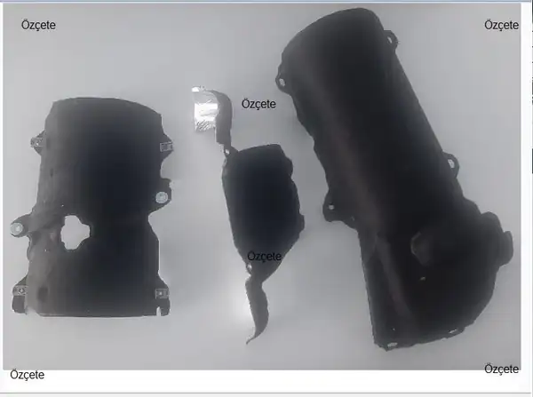 BİTAPART BPE260113 | Isı Kalkani Arka Üst Ön Takım Peugeot Bipper 206 307 C2 C3 14hdi