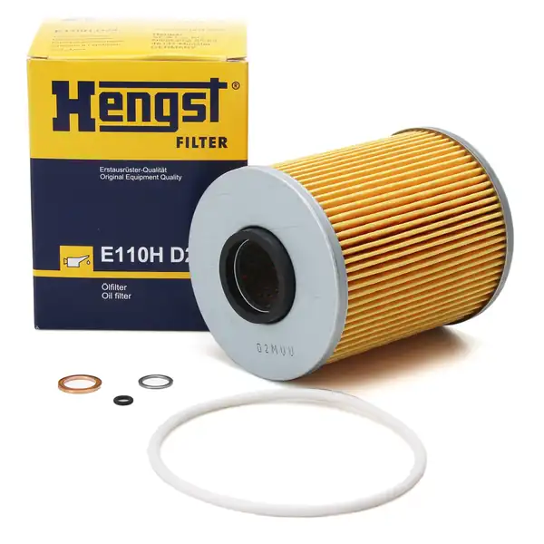 HENGST E110HD24 | Yağ Filtresi Bmw E34 E36 M50 90 93