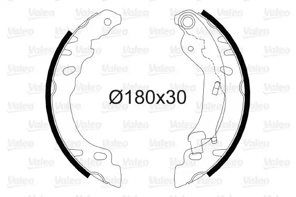 Valeo 564082 Arka Fren Balatası Pabuç Ford Ka Mazda II 1 2 1 3 08 Panda Fiat 500 1 2 1 3 JTD 07