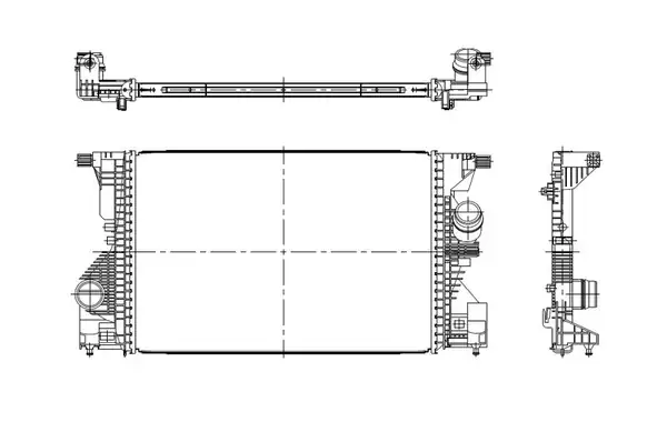 NRF 309119 | Turbo İntercooler Radyatörü A Class 1 3 W247 18 789368