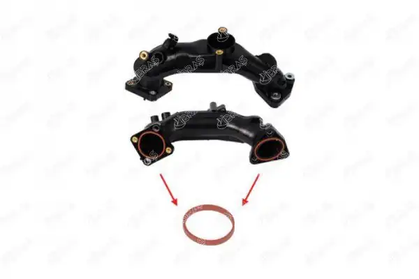 IBRAS 17320 | Emme Manifold Borusu Contası 207-208-301-308-2008-3008-4008 1.6 HDI Expert III-IV C3-C4 1.6 HDI | 2 Adet