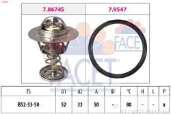 FACET 7.8674 | Termostat Yaris 1,0 1999-2005 Daihatsu Srıon 1,0 2000- 1,3 2005- 107 C1 Aygo 1.0 06-(Contalı)