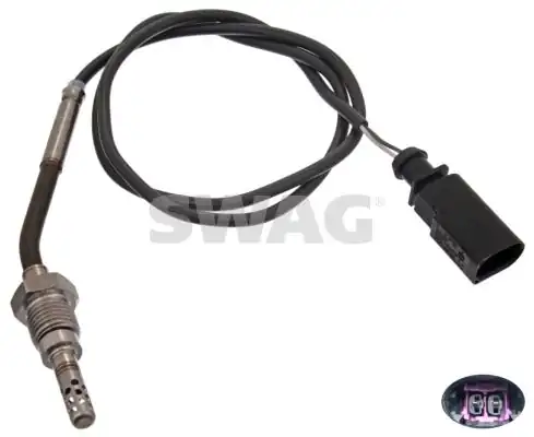 SWAG 30949268 | Egzoz Sıcaklık Sensörü Turbo Şarj Öncesi A4 A6 05 08 2 0 TDI Ble BRE Bna BRF Cagb
