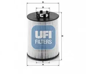 UFI 26-081-00 | Khd Bf4m 6m 2013 Bf4m 6m 2012 Yakıt Filtresi