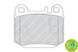 FERODO FDB1512 | Fren Balatası Arka Mercedes ML-Class W163 98-05, ML430/ML55 AMG