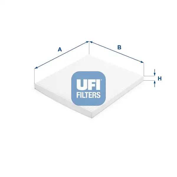 UFI 53-390-00 | Filtre Polen Hyundai Blue Benzinli 2011 Kia Rio 1 4 1 6 2011