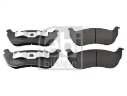 FEBI BILSTEIN 116335 | Arka Fren Balatası Cherokee Kj 2,4 / 2,5Crd / 2,8Crd / 3,7 V6 06 / 04 -