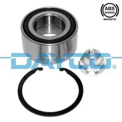 DAYCO KWD1033 | Ön Teker Rulmanı ABS li Kangoo III Megane III Fluence Scenic III Dacia Duster 10 Dokker 12