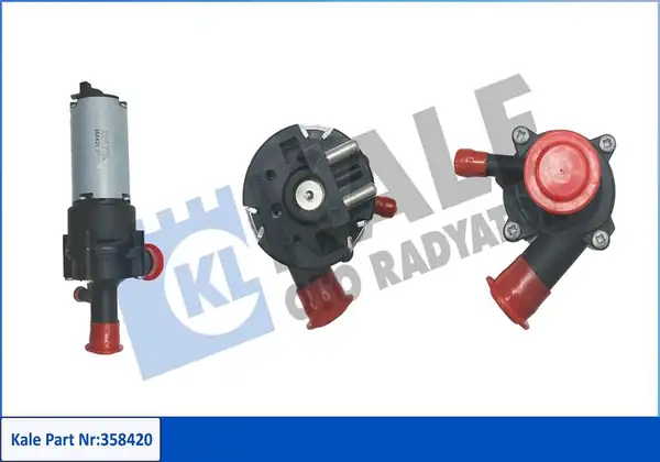 Kale Radyatör 358420 Ek Su Pompası Elektrikli Mercedes Benz C Serisi CLK E Serisi Sl
