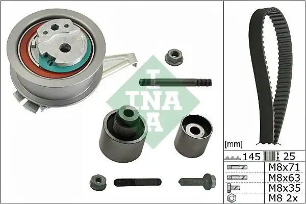 INA 530069910 | VW T6 Crafter Man Tge 2.0 TDI Cxfa-Cxha-Daua-Daub 1.6 TDI Dgte Triger Seti 04L198119d