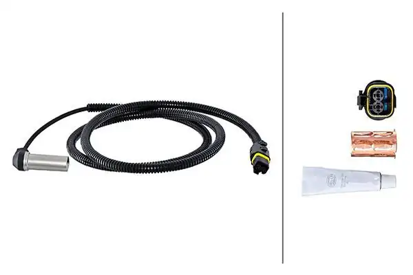 Hella 6pu230048 551 ABS Sensörü Ön Sağ Man Tgl 12 180 Tgm D0834 D0836 04 1320mm 2 Pin