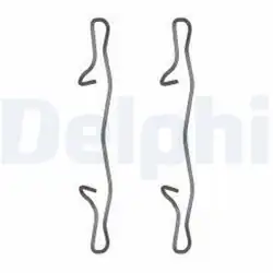 DELPHI LX0571 | Fren Balata Montaj Takımı Arka Audi Citroen Ford Mazda Mini Opel Peugeot Renault Volvo